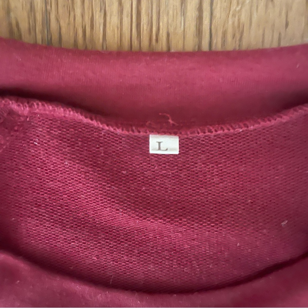 Dog Mom Burgundy Sweatshirt - Picture 3 of 3